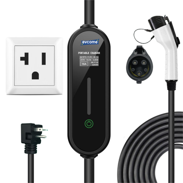 230v Type 1 EV Charger Ac 7kw 3.5kw 7.2 Kw 16A 32A Nema 14-50 Charging Box