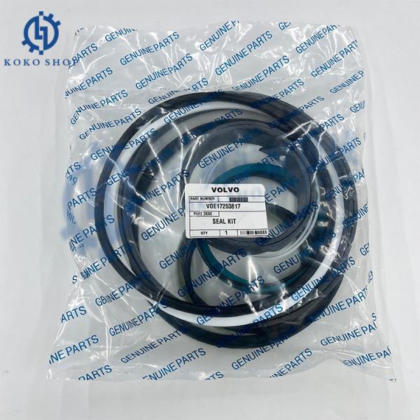 VOE17253817 Tilting Steering Cylinder Seal Kit 1171865 11709829 11709832 11709817 17253746 For L110E L120E Volvo Loader