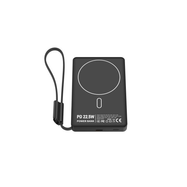 Besiter Portable 10000mAh Powerbank with 20W Magnetic Wireless Charging LI-Polymer
