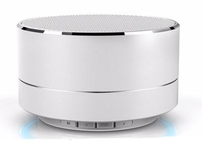 Metal Bluetooth Powerful Portable Speakers Mini Wireless With FM / TF Card Function