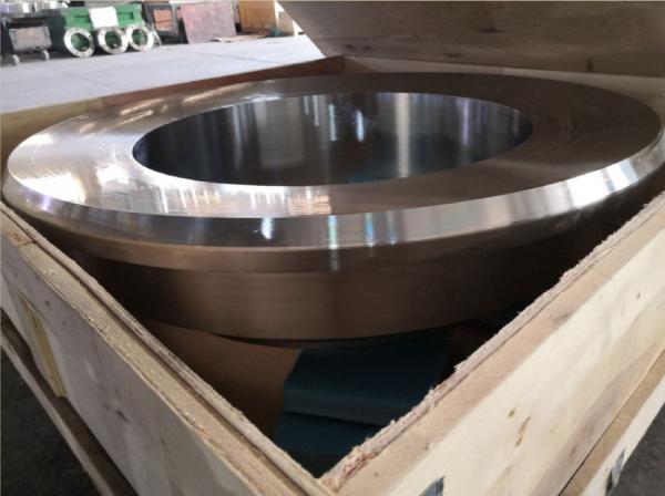 ASME SA182 / ASME SA105 Nozzle Steel Flanges For Boiler / Chemical Tank