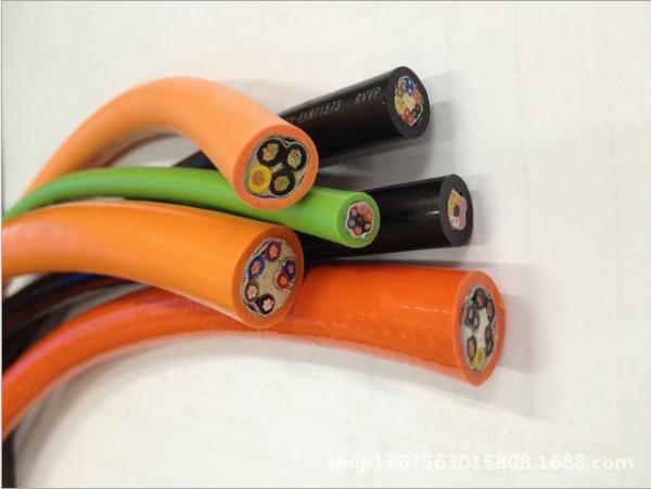 Special Cable for Drag Chains TRVVP 12Cx1.0sqmm for machine or equipments bending frequently in grey/black/orange Color