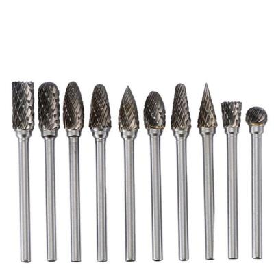 Customized Request Unicolor Tungsten Rotary Carbide Burrs for Sc Cylinder Shape