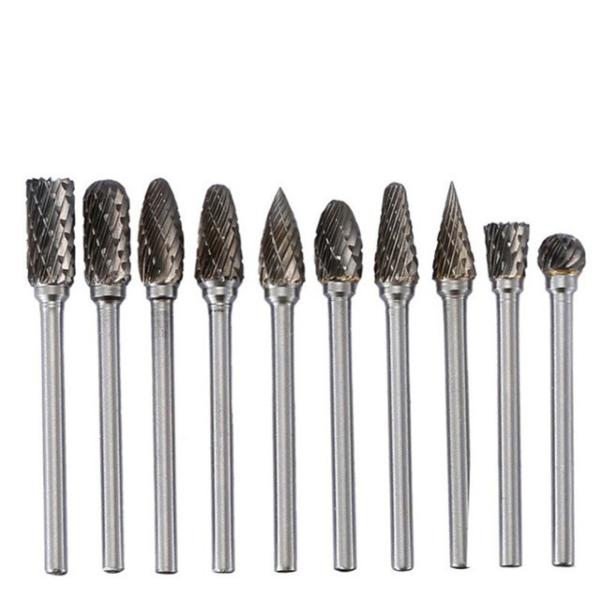 Customized Request Unicolor Tungsten Rotary Carbide Burrs for Sc Cylinder Shape