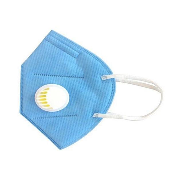 Blue White Disposable N95 Mask , Earloop Procedure Masks Breathable Protection