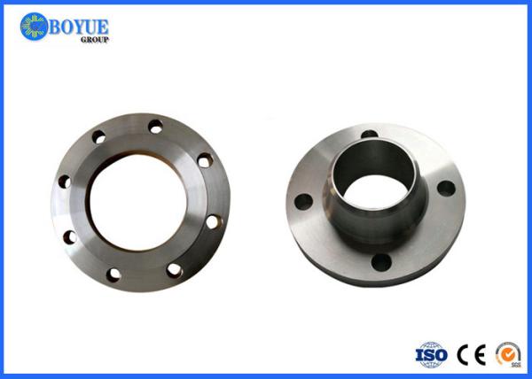 Mechanical Nickel Alloy Raised Face Weld Neck Flange With Hot Dip Galvanizing