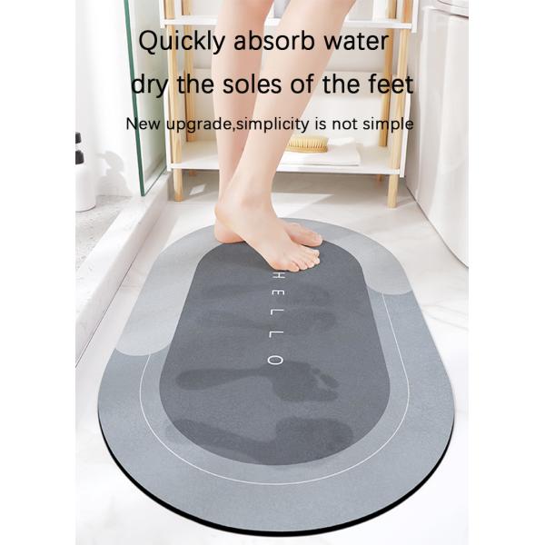 Классический стиль дизайна Супер поглощающий ковер для ванны многофункциональный ковер для ванной комнаты без скольжения