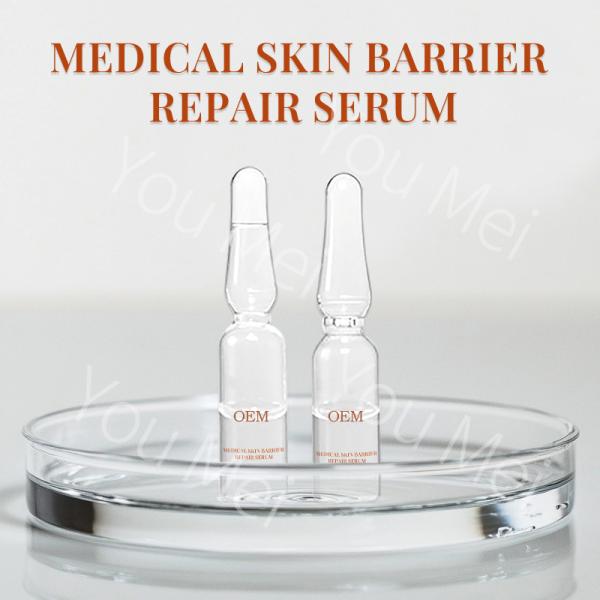 OEM ODM Ampoule Essence Hydratant Soin de la peau sensible Réparation Tube extérieur Écran solaire Sérum facial Anti-âge Rides Blanchiment Taches Réparation Essence Sérum