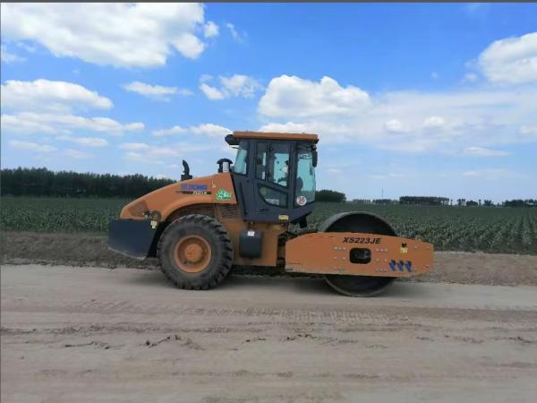 USED XCMG Official XS223JE Second Hand Road Roller Used Vibratory Road Roller