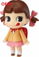Brinquedos de PVC 3D personalizados Coleção de Plástico de OEM Personagens de Anime Façam 10 Cm de altura Figura de menina fofa