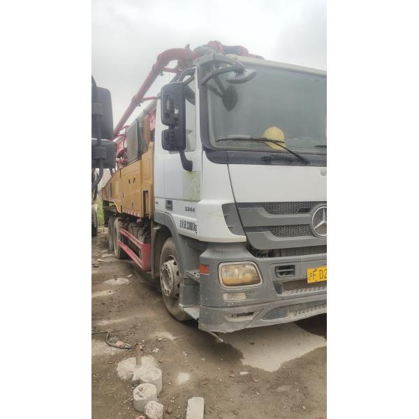 Used SANY concrete pump truck for sale, Mercedes Benz chassis