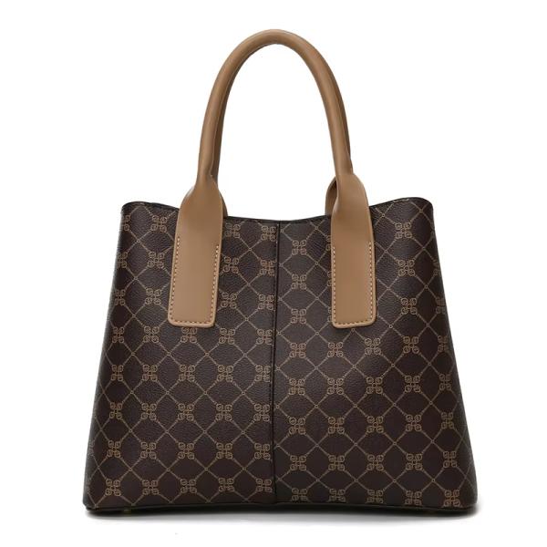 Season All Seasons Fashion Tote Bag For Women Genuine Leather Handbag Trendy Lady