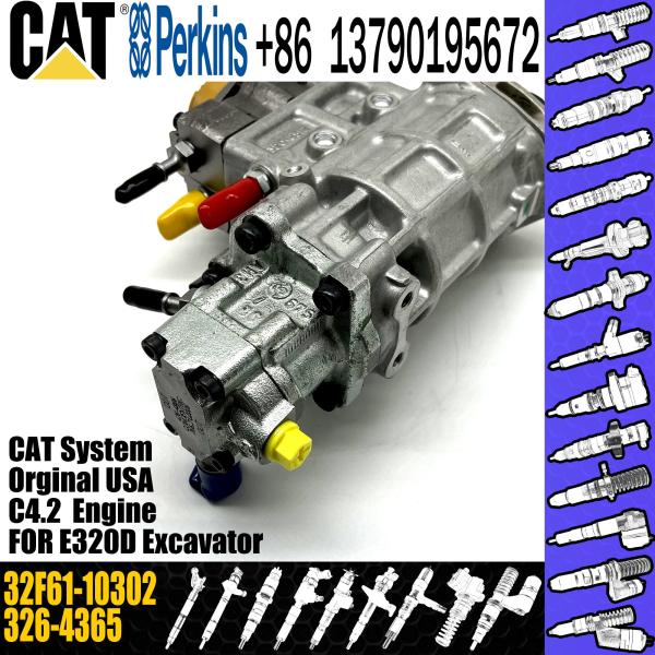 Maquinaria de construção das peças sobresselentes da bomba de combustível da cabeça 32F61-10302 da bomba de Engine Fuel Injection da máquina escavadora da boa qualidade 326-4635