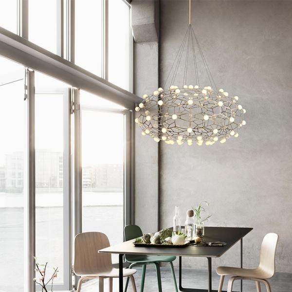 Больший шкентель освещает вокруг абажура для домашнего света проекта гостиницы приспособлений освещения