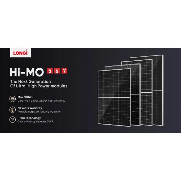108 Cells White Backsheet Mono-facial Solar Panel 445W 450W 455W for Solar Energy System