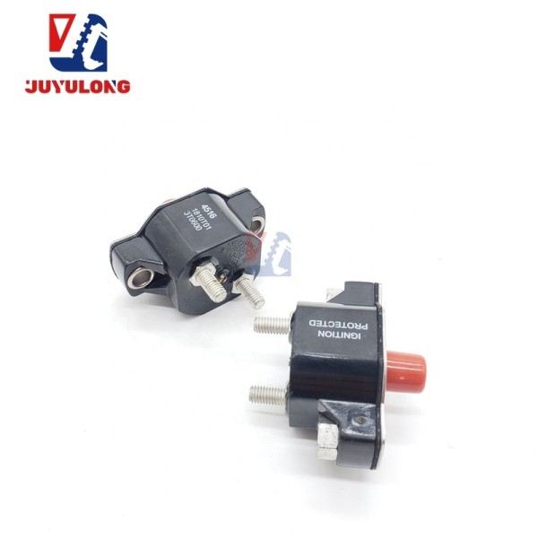 JUYULONG New Daewoo Doosan DX DH55 60 225 300 Excavator Power Cut-Off Switch Breaker Overcurrent Protection 1810-E1-1-3T-0600-13