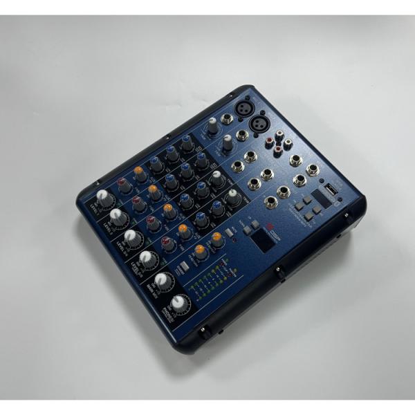 RoHS Professional Audio Amplifier 6 Channel Mixing Console With Mp3