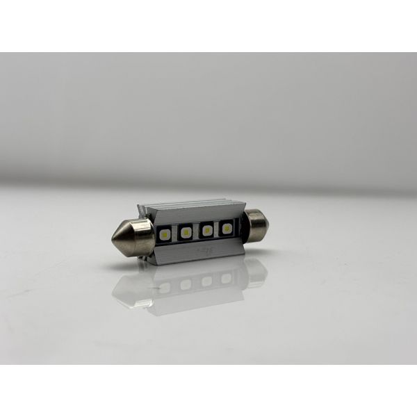 39mm 6SMD 3030 300lm Automotive LED Festoon Light Bulb Super Bright