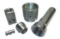El CNC anodizado parte moler de aluminio endurecido del CNC del hilo del metal que trabaja a máquina