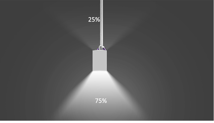 Seamless Linking LED Linear Light with UGR<19 and 5-Year Warranty for Office and Commercial Spaces