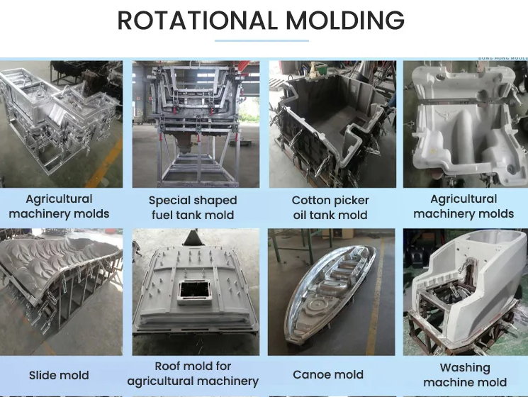 Custom Size Aluminum Rotational Molding Mold with High Precision for OEM Applications