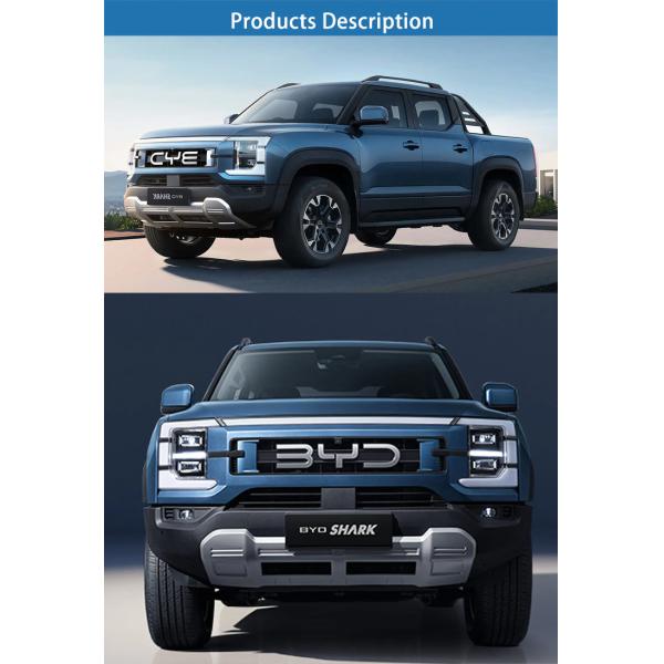 BYD Shark Pickup Truck Electric EV Car Новое энергетическое транспортное средство гибридный