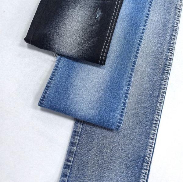 Gray Blue Color China Heavyweight Denim Fabric Twill Design For Man And Lady Jeans