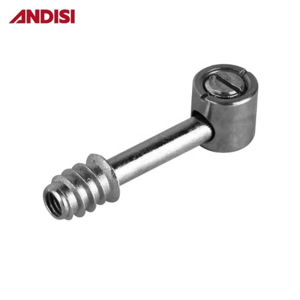Zinc Plated Wood Joint Metal Bracket Heavy Duty Cam Lock Connectors Standard Size