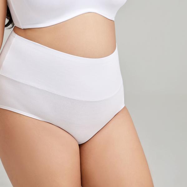 M-7XL Pregnancy Nursing Bra Tummy Control Transparent Seamless High Waist Cotton Pants