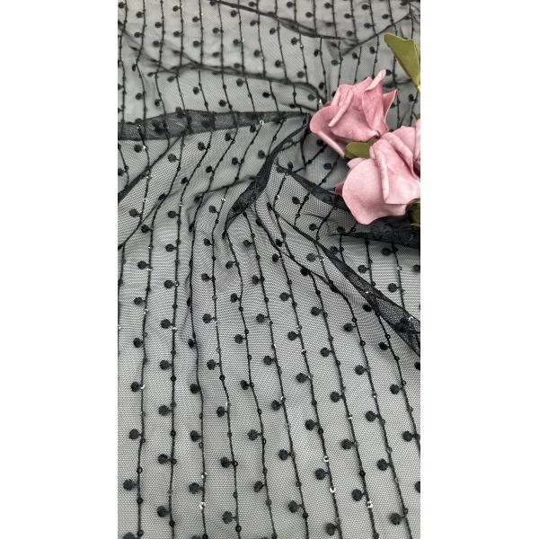 French Tulle Lace With Ultra-Fine Mesh For Couture Inspired Formal And Evening Wear