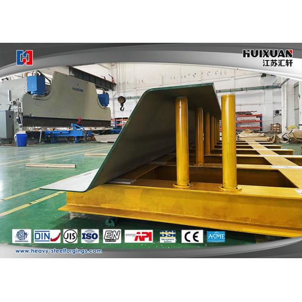 Смазанная нержавеющей стали плиты сосуда палубы корабля плита внутренней химической гнуть через тип