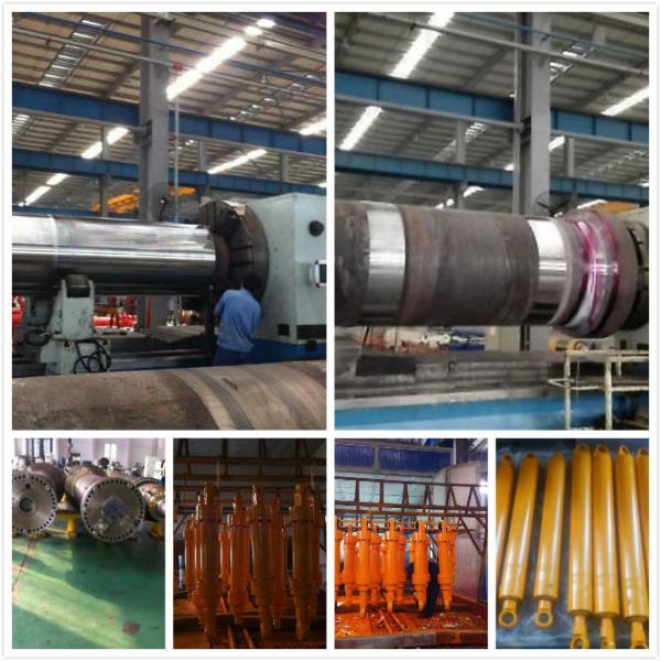 Ram hueco soldado con autógena del cilindro hidráulico del diámetro interior acero inoxidable de Chrome de 12 pulgadas