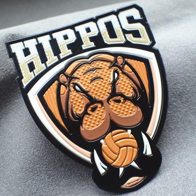remendos feitos sob encomenda de alta frequência da roupa de 3D TPU para o Sportswear
