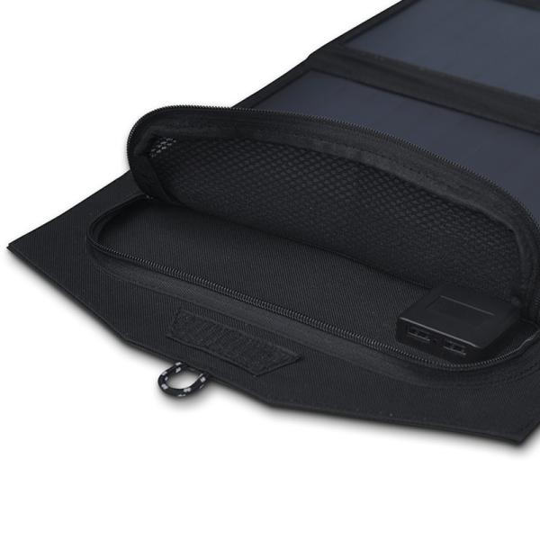 21W 6V Folding Portable Solar Panel Charger For Camping