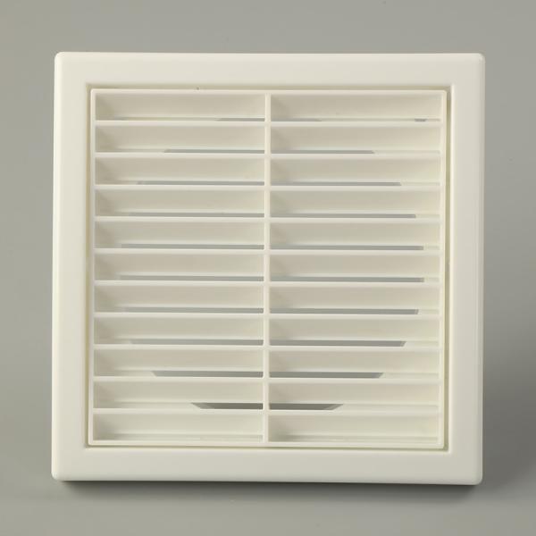 Ceiling Plastic Exhaust Air Duct Vent Diffuser Covers Ventilation Axial Flow Fan White