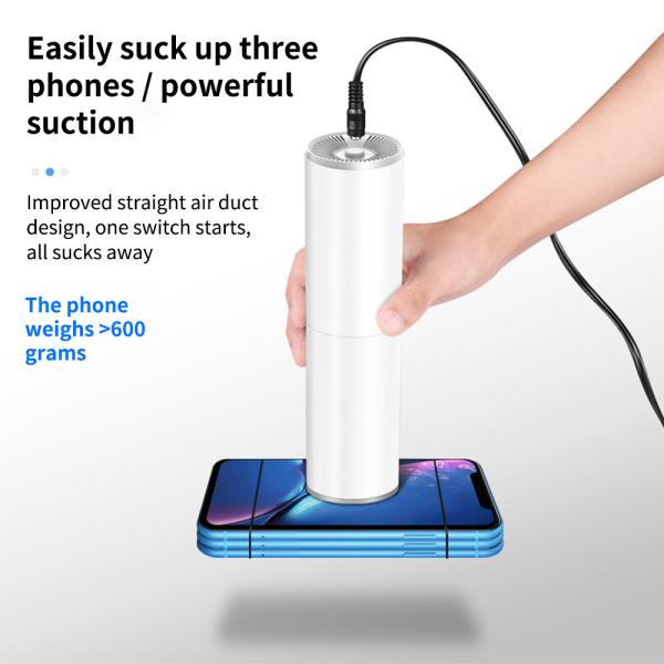 Long Mouth Connector Auto Handheld Car Vacuum Cleaner Headless 2600mAh