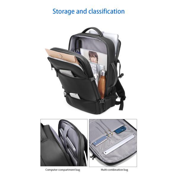 Sacs à dos d'usine neufs ordinateur portable chargeur usb hommes affaires sac à dos imperméable sac à dos sac à dos pour hommes