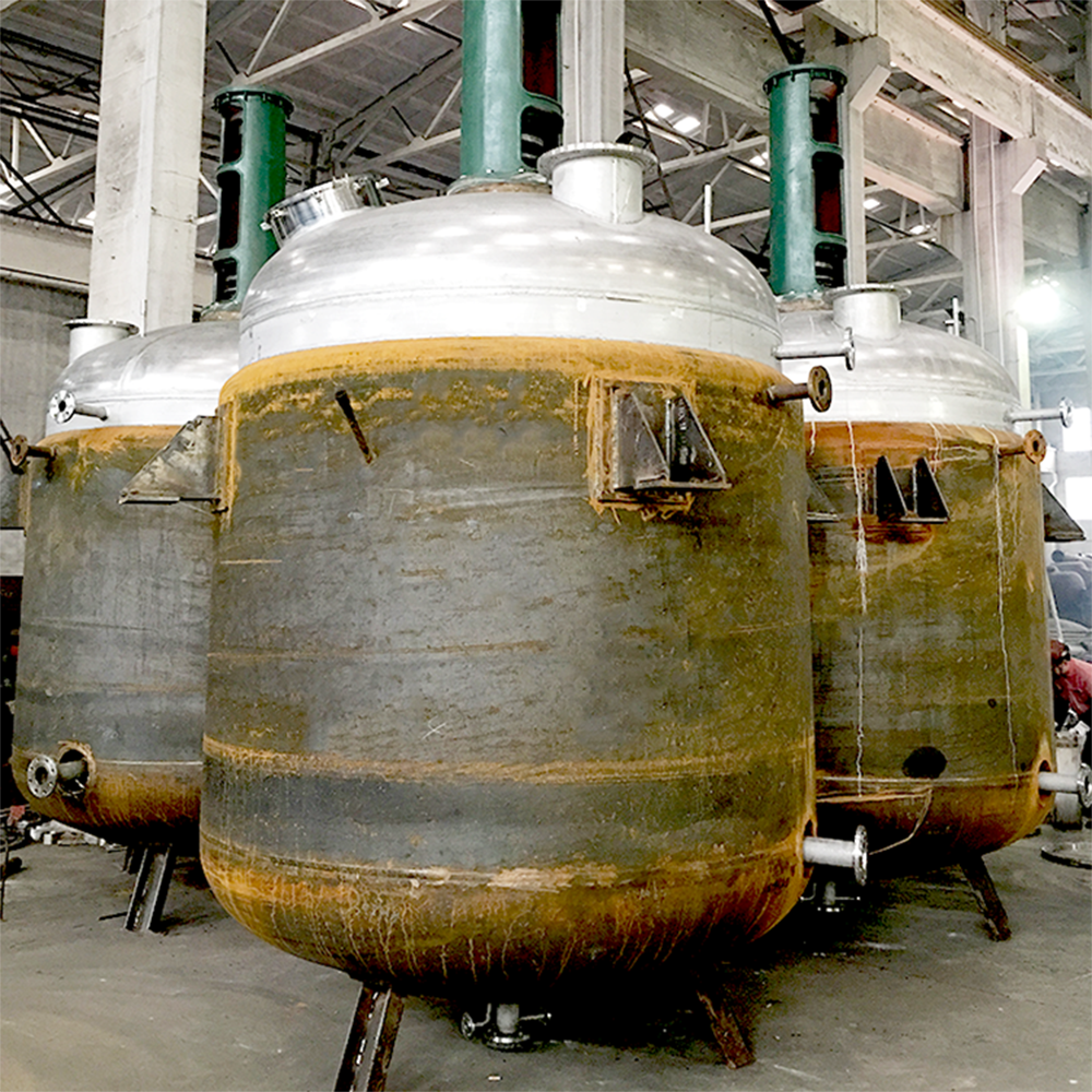 Ligne de production automatisée personnalisée de réacteurs chauffés à la vapeur en acier inoxydable pour résine époxy Équipement de réacteur Ligne de production automatisée de réacteurs chauffés à la vapeur en acier inoxydable pour résine époxy E