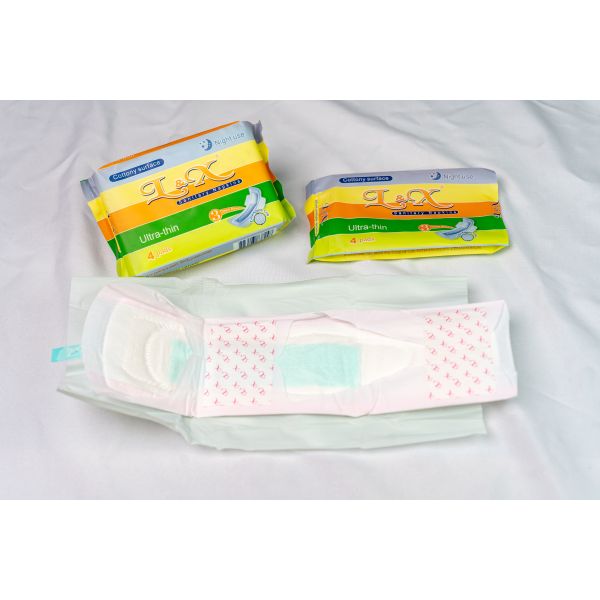 Feminine Pad For Night Ultra Thin Night Sanitary Napkin Cotton Girl Napkin Material Comfortable Absorbent Leak Protection