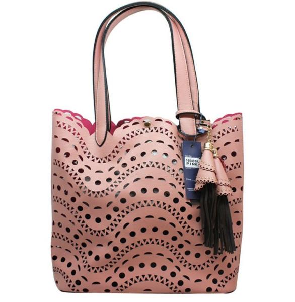 2016 European and American fashion new hollow female casual shoulder bag handbag
