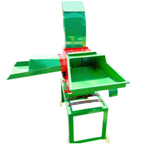 Manganese Steel Chaff Cutter With Grinder Stalk Chopper Commercial Animal Feed Processing Machinery
