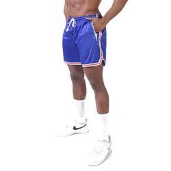 OEM Mens Basketball Shorts Summer Men Fitness Shorts Custom Logo Breathable Polyester Mesh Shorts for Men