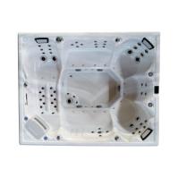 Banheiras de hidromassagem autônomas Recessed internas e termas exteriores com luzes do diodo emissor de luz