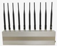 Antenas do jammer 10 do sinal 5G do telefone celular na parede 3G estacionário