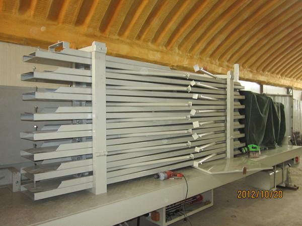 45 # Steel And HRC 58 - 62 K Span Roll Forming Machinery With Vechicle