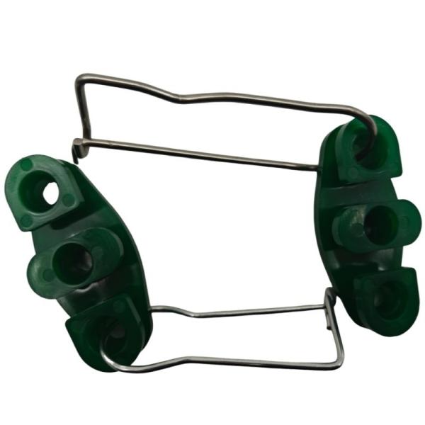 Ftth Drop Cable Clamps Adjustable Type S UV Resistant Nylon Stainless Steel Time 10 year