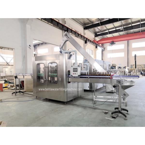 Низкая линия завалки бутылки стекла диаметра потребления 3000bph 75mm