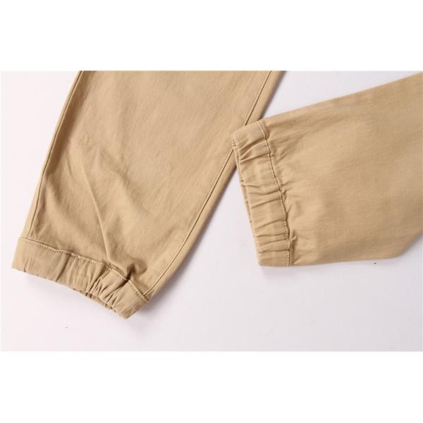 98% Cotton 2% Spandex Ladies Chino Joggers Womens Slim Chinos