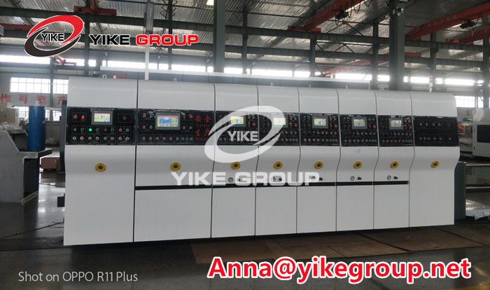 Voccum Suction Flexo Printer Slotter Die Cutter Machine для изготовления картонных коробок