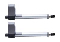 Ouvreur automatique électrique résidentiel de porte d'oscillation de DC24V à vis avec la clé de libération